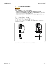 Предварительный просмотр 21 страницы Endress+Hauser Turbimax CUS52D Operating Instructions Manual