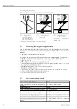 Предварительный просмотр 22 страницы Endress+Hauser Turbimax CUS52D Operating Instructions Manual