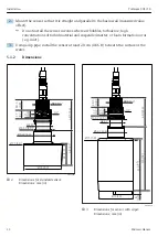 Предварительный просмотр 12 страницы Endress+Hauser Turbimax CUS71D Operating Instructions Manual