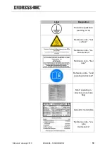 Предварительный просмотр 19 страницы Endress ESE 1104 DBG ES FS DIN Operating Instructions Manual