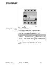 Предварительный просмотр 49 страницы Endress ESE 1104 DBG ES FS DIN Operating Instructions Manual