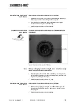 Предварительный просмотр 55 страницы Endress ESE 1104 DBG ES FS DIN Operating Instructions Manual