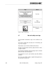 Предварительный просмотр 22 страницы Endress ESE 1408 DGB ES DIN Operating Instructions Manual