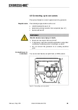 Предварительный просмотр 43 страницы Endress ESE 1408 DGB ES DIN Operating Instructions Manual