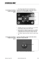 Предварительный просмотр 61 страницы Endress ESE 1408 DGB ES DIN Operating Instructions Manual