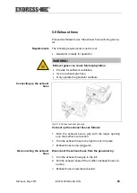 Предварительный просмотр 65 страницы Endress ESE 1408 DGB ES DIN Operating Instructions Manual