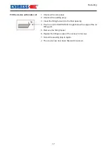 Preview for 17 page of Endress ESE 2000I Operating Manual