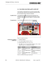 Предварительный просмотр 56 страницы Endress ESE 406 HG-GT ES DUPLEX Operating Instructions Manual