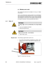 Предварительный просмотр 62 страницы Endress ESE 406 HG-GT ES DUPLEX Operating Instructions Manual