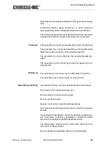 Предварительный просмотр 23 страницы Endress ESE 604 DHG DIN Translation Of The Original Operating Instructions