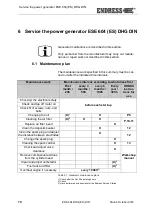 Предварительный просмотр 70 страницы Endress ESE 604 DHG DIN Translation Of The Original Operating Instructions