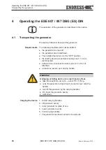 Предварительный просмотр 34 страницы Endress ESE 607 DBG ES DIN Operating Manual