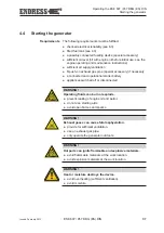 Предварительный просмотр 37 страницы Endress ESE 607 DBG ES DIN Operating Manual