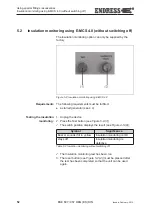 Предварительный просмотр 52 страницы Endress ESE 607 DBG ES DIN Operating Manual