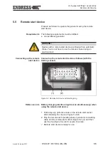 Предварительный просмотр 55 страницы Endress ESE 607 DBG ES DIN Operating Manual