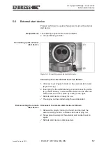 Предварительный просмотр 57 страницы Endress ESE 607 DBG ES DIN Operating Manual