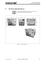 Предварительный просмотр 75 страницы Endress ESE 607 DBG ES DIN Operating Manual