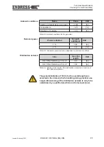 Предварительный просмотр 77 страницы Endress ESE 607 DBG ES DIN Operating Manual