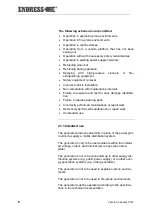 Preview for 8 page of Endress ESE 608 DHG ES DI DUPLEX Operating Instructions Manual