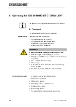 Preview for 26 page of Endress ESE 608 DHG ES DI DUPLEX Operating Instructions Manual