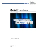 EndRun Meridian II User Manual предпросмотр