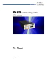 Preview for 1 page of EndRun RTM3205 User Manual