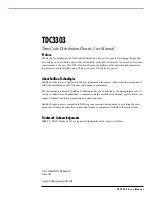 Preview for 3 page of EndRun TDC3303 User Manual