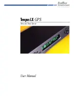 Предварительный просмотр 1 страницы EndRun Tempus LX GPS User Manual