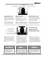 Preview for 16 page of Endura 3911A02 Installation, Use & Care Manual