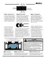 Preview for 17 page of Endura 3911A02 Installation, Use & Care Manual