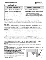 Предварительный просмотр 11 страницы Endura 40100A04 Installation Operation & Maintenance