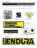 Preview for 15 page of Endura ENLC52HC Operator'S Manual