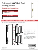 Endura Trilennium 3000 Replacement Instructions preview