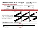 Предварительный просмотр 1 страницы Endura Ultimate Push Button Astragal Instructions