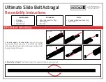 Предварительный просмотр 1 страницы Endura Ultimate Slide Bolt Astragal Instructions