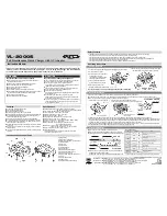 Endura VL-2000S Instruction Manual предпросмотр