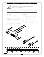 Preview for 7 page of Endurance ESB150 Assembly Instructions & Owner'S Manual