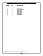 Preview for 24 page of Endurance ESB150 Assembly Instructions & Owner'S Manual