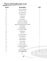 Preview for 38 page of Endurance FB300 Fan Bike User Manual