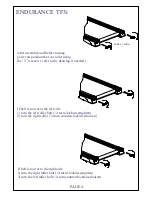 Предварительный просмотр 5 страницы Endurance TF3i Assembly Instruction Manual