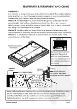 Предварительный просмотр 8 страницы EnduraShed ESD3815 Manual