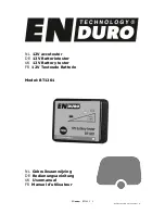 Enduro BT1201 User Manual preview