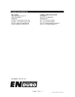 Предварительный просмотр 6 страницы Enduro BT1201 User Manual