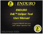 Предварительный просмотр 1 страницы Enduro Ddl Caliper Tool User Manual