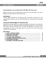 Preview for 2 page of ENEL Real-El RM-211 User Manual