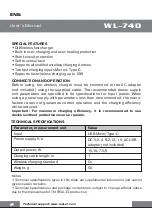 Preview for 3 page of ENEL Real-El WL-740 User Manual