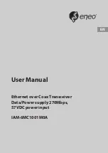 Предварительный просмотр 1 страницы Eneo 221273 User Manual