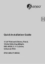 Eneo 230800 Quick Installation Manual предпросмотр