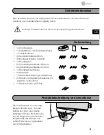 Предварительный просмотр 3 страницы Eneo AK-5 Callisto dome series Installation Manual