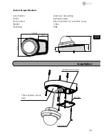 Предварительный просмотр 11 страницы Eneo AK-5 Callisto dome series Installation Manual